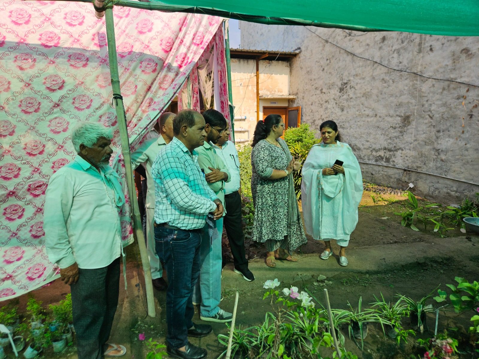 Team member speaking at World Environment Day event